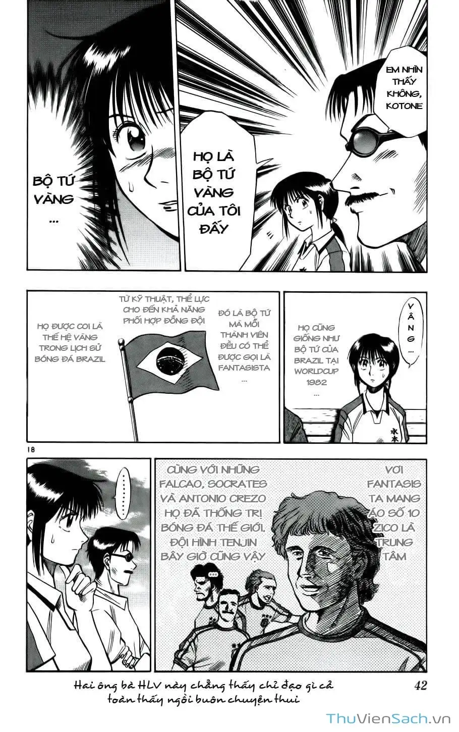 Truyện Tranh Vũ Điệu Trên Sân Cỏ - Fantasista trang 2