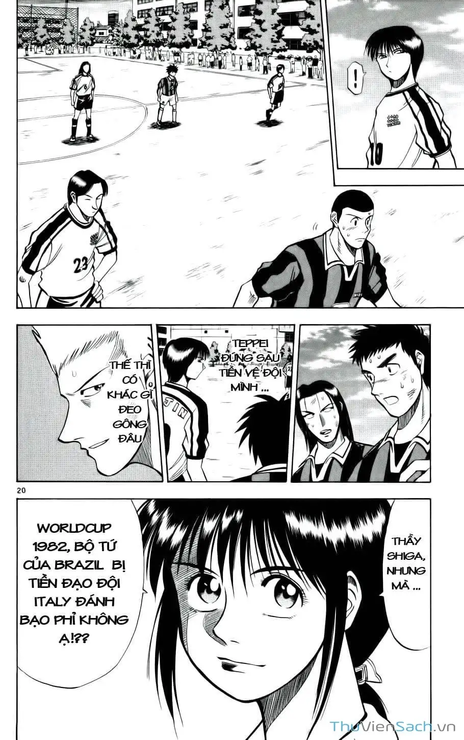 Truyện Tranh Vũ Điệu Trên Sân Cỏ - Fantasista trang 2