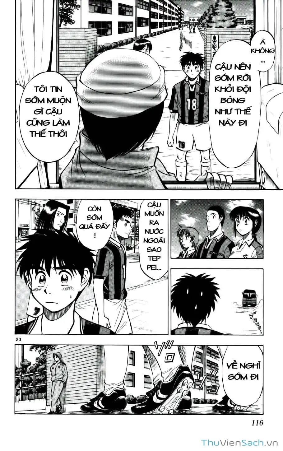 Truyện Tranh Vũ Điệu Trên Sân Cỏ - Fantasista trang 2