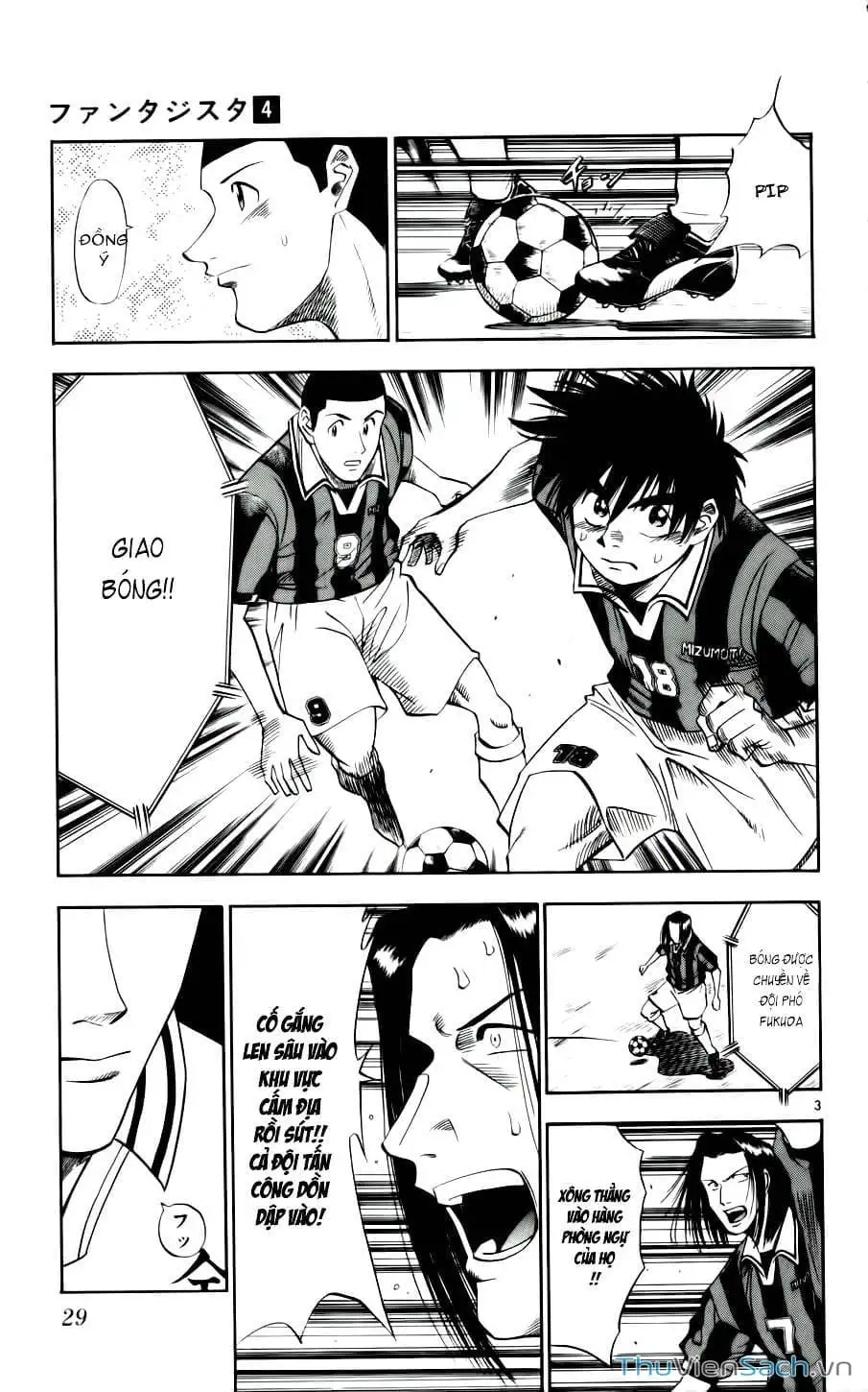 Truyện Tranh Vũ Điệu Trên Sân Cỏ - Fantasista trang 2