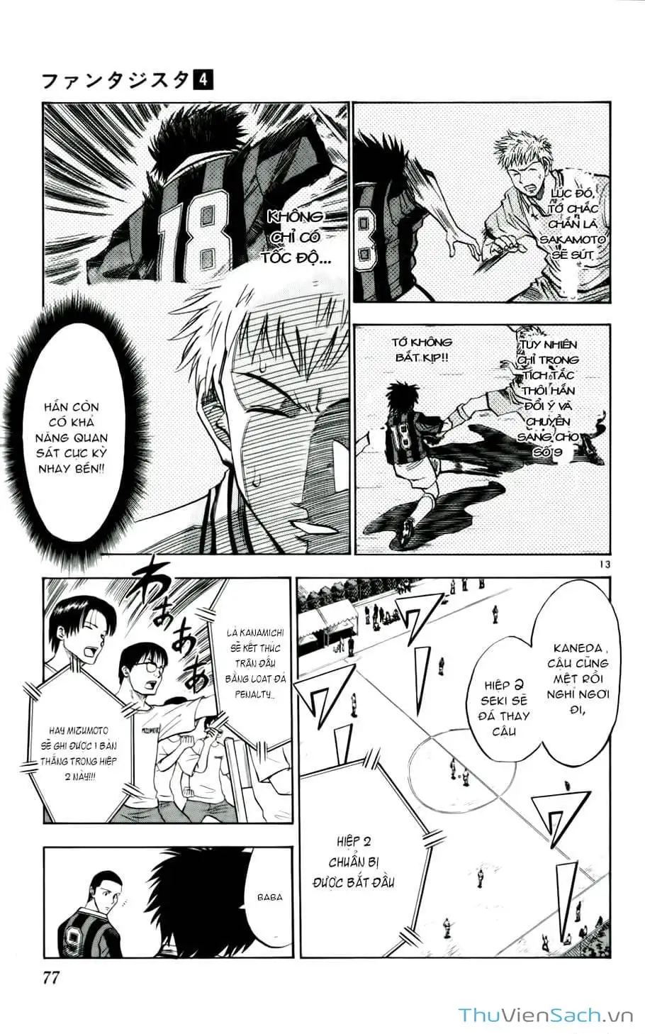 Truyện Tranh Vũ Điệu Trên Sân Cỏ - Fantasista trang 2