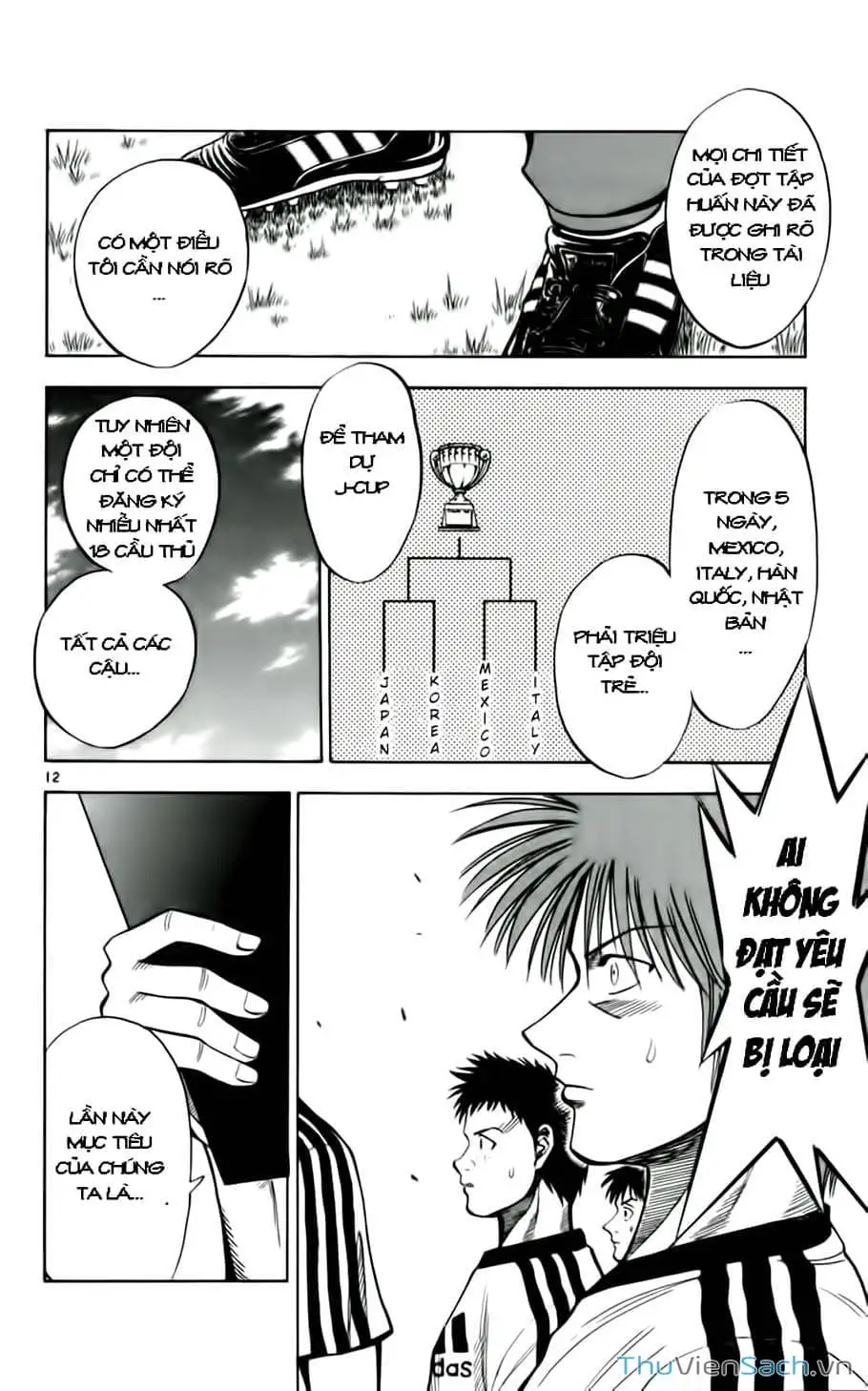 Truyện Tranh Vũ Điệu Trên Sân Cỏ - Fantasista trang 2