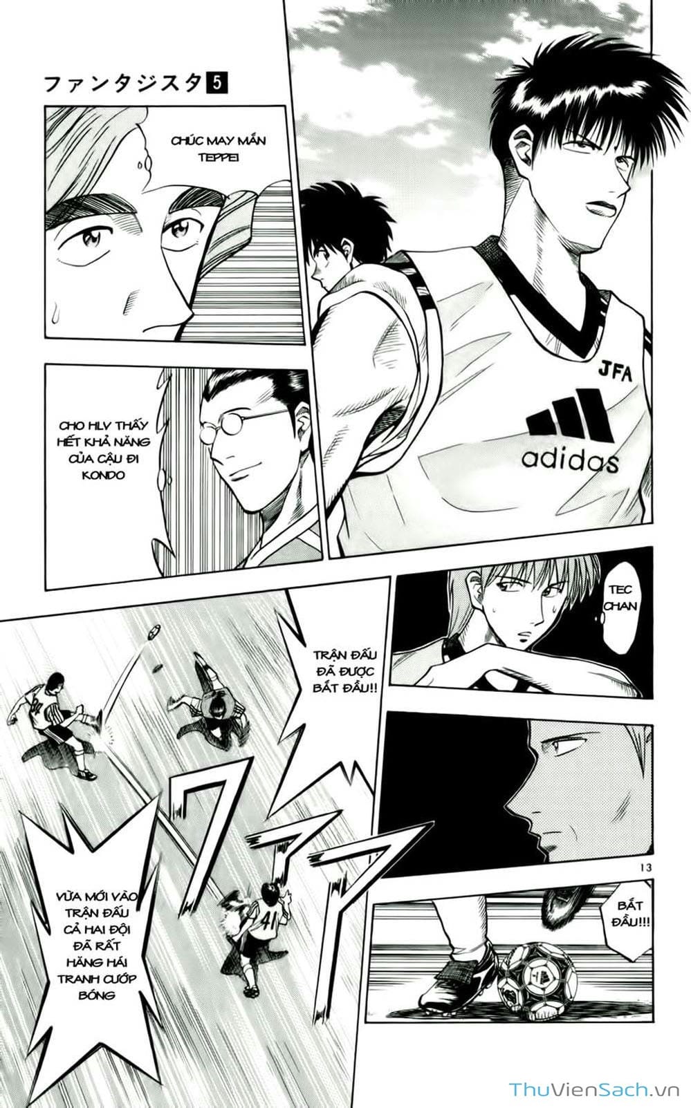 Truyện Tranh Vũ Điệu Trên Sân Cỏ - Fantasista trang 2