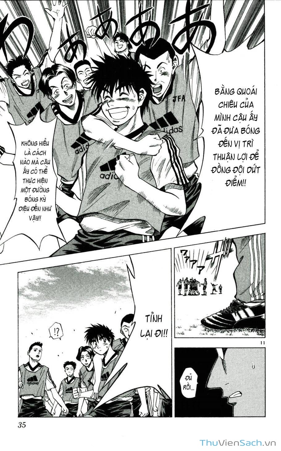 Truyện Tranh Vũ Điệu Trên Sân Cỏ - Fantasista trang 2