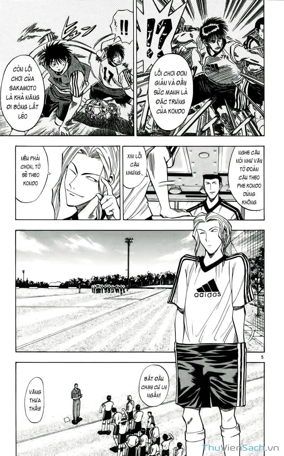 Truyện Tranh Vũ Điệu Trên Sân Cỏ - Fantasista trang 2