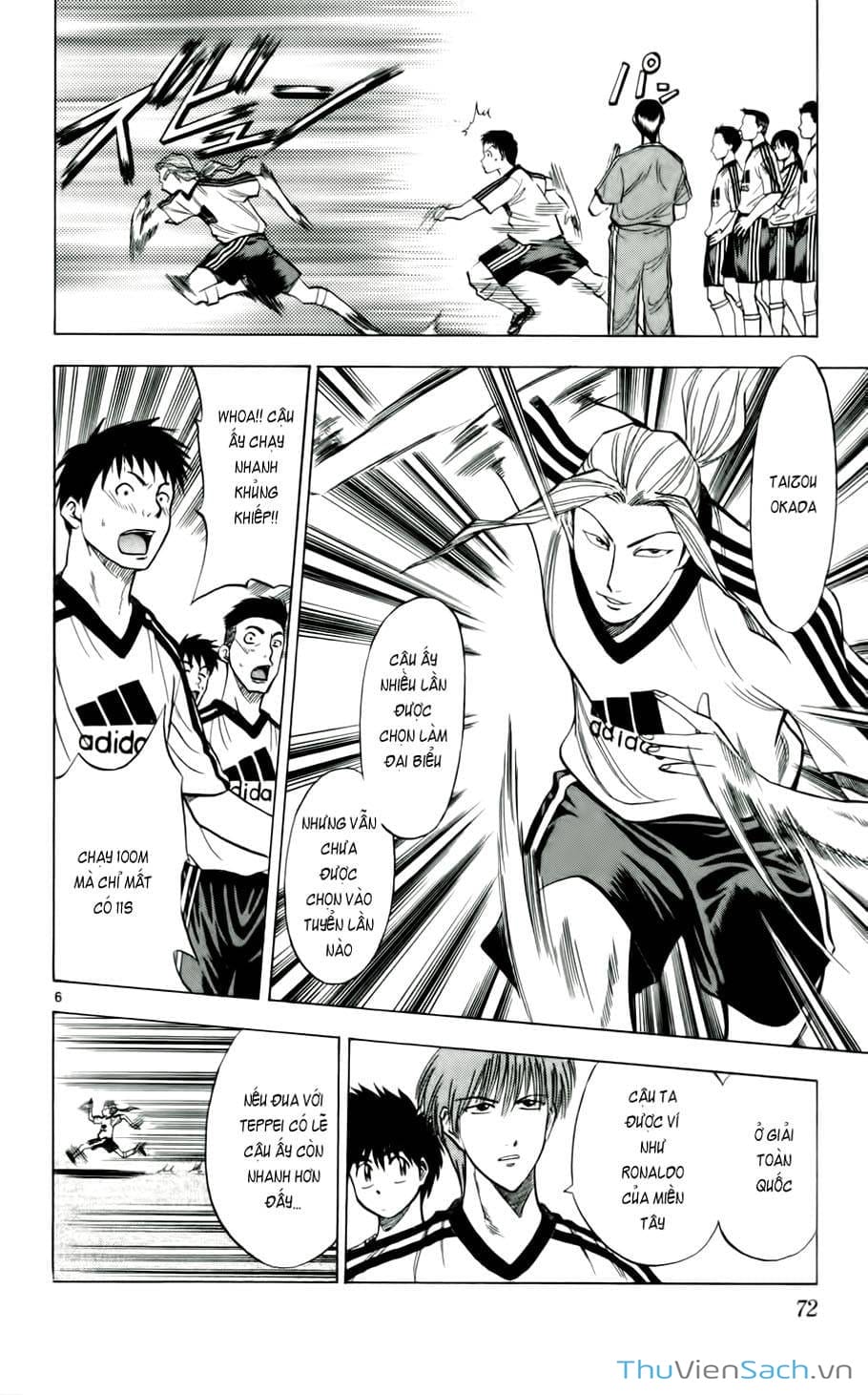 Truyện Tranh Vũ Điệu Trên Sân Cỏ - Fantasista trang 2