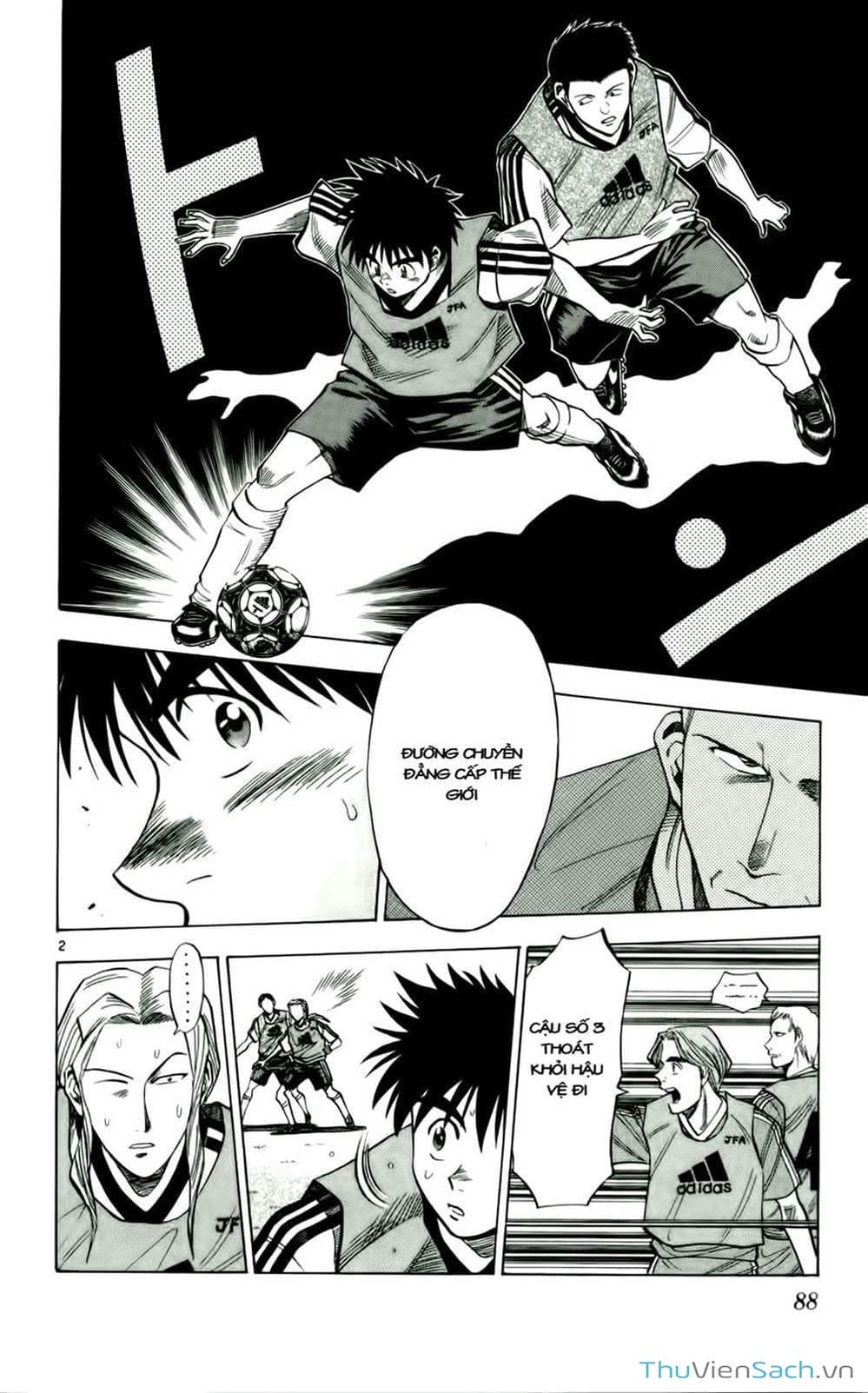 Truyện Tranh Vũ Điệu Trên Sân Cỏ - Fantasista trang 2