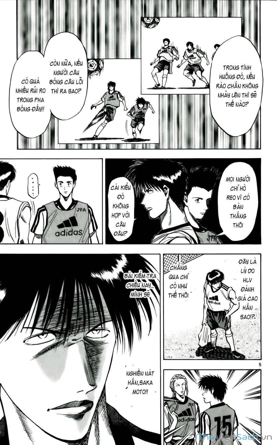 Truyện Tranh Vũ Điệu Trên Sân Cỏ - Fantasista trang 2