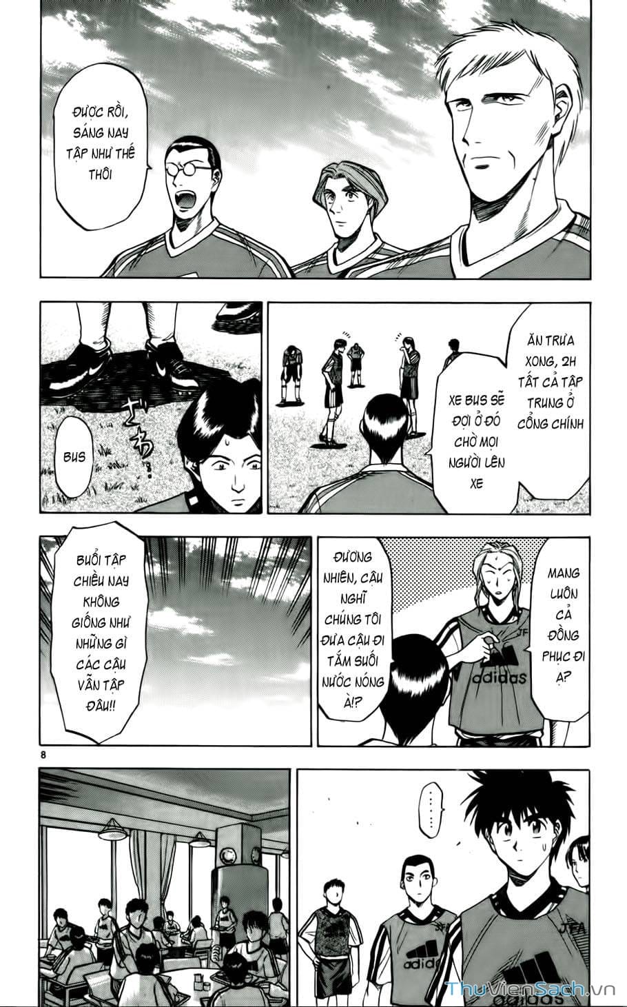 Truyện Tranh Vũ Điệu Trên Sân Cỏ - Fantasista trang 2