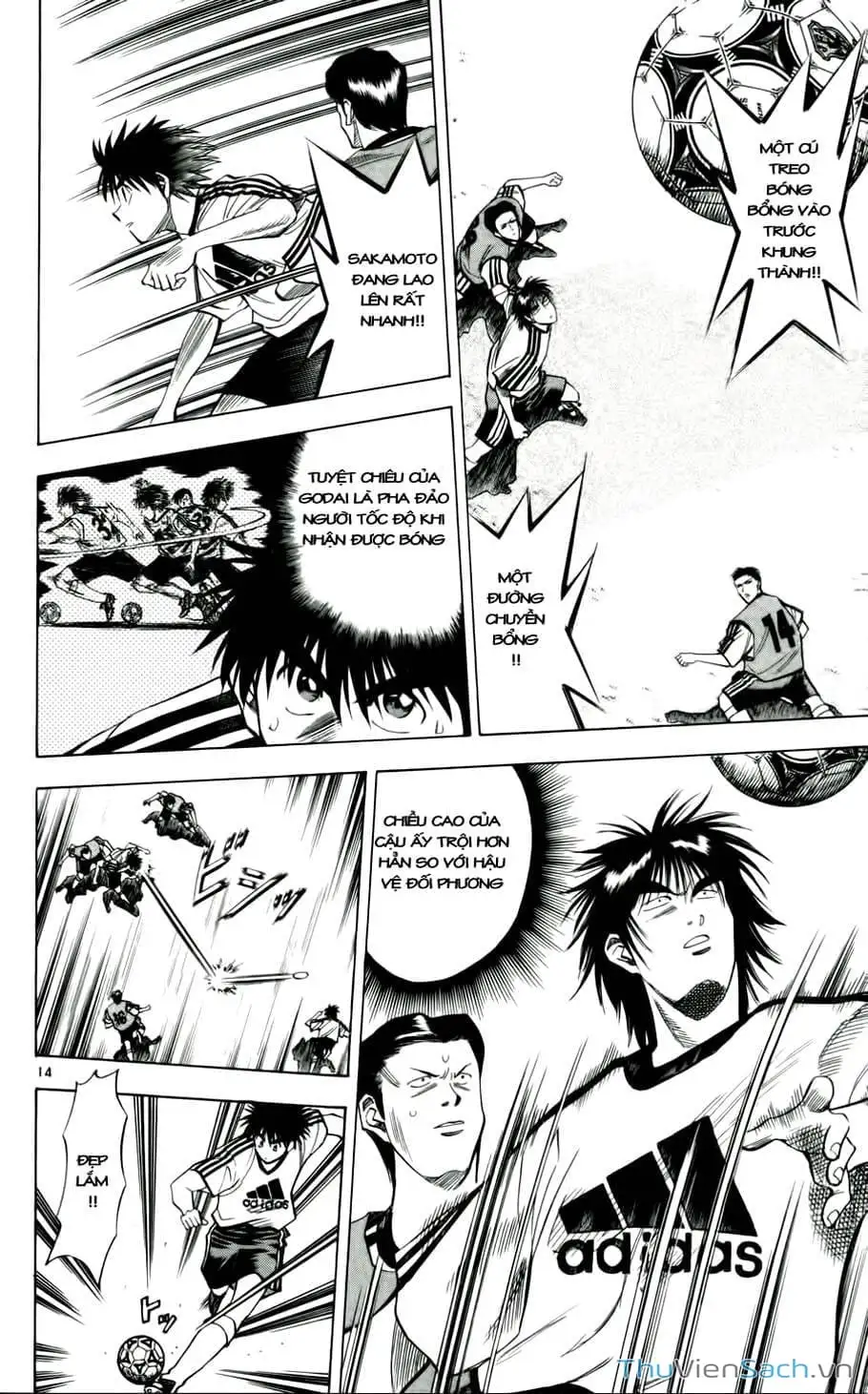 Truyện Tranh Vũ Điệu Trên Sân Cỏ - Fantasista trang 2