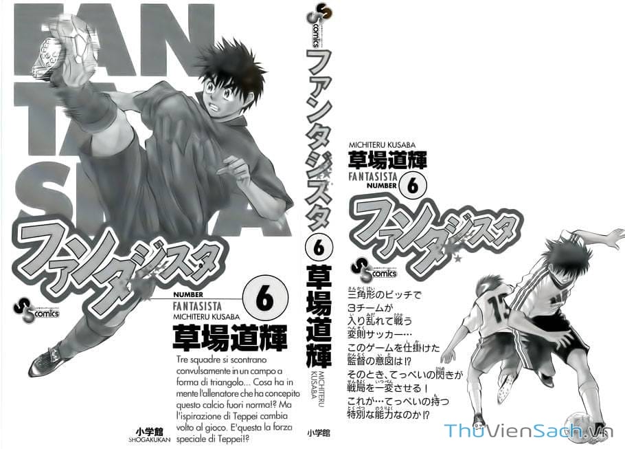 Truyện Tranh Vũ Điệu Trên Sân Cỏ - Fantasista trang 2