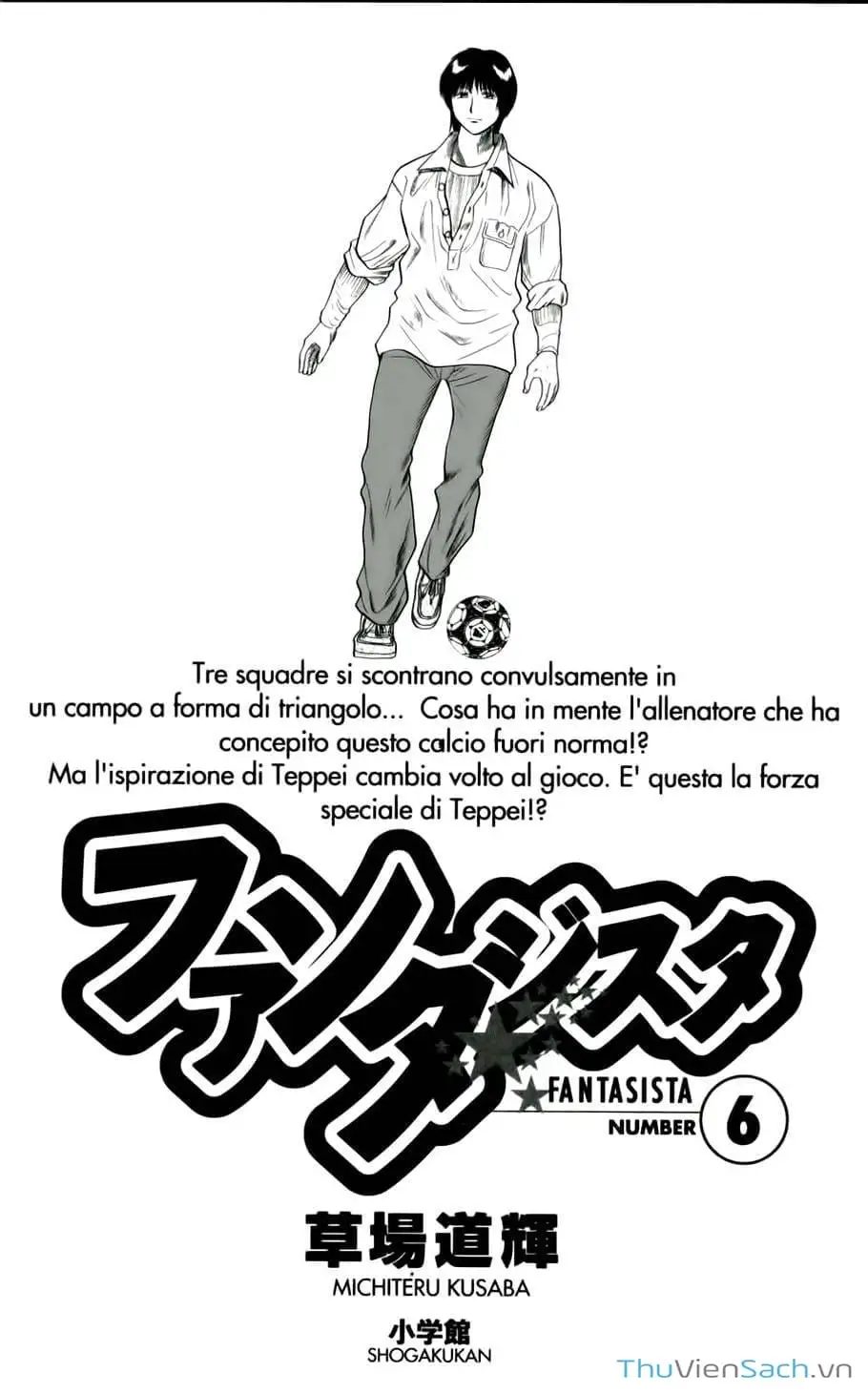 Truyện Tranh Vũ Điệu Trên Sân Cỏ - Fantasista trang 2