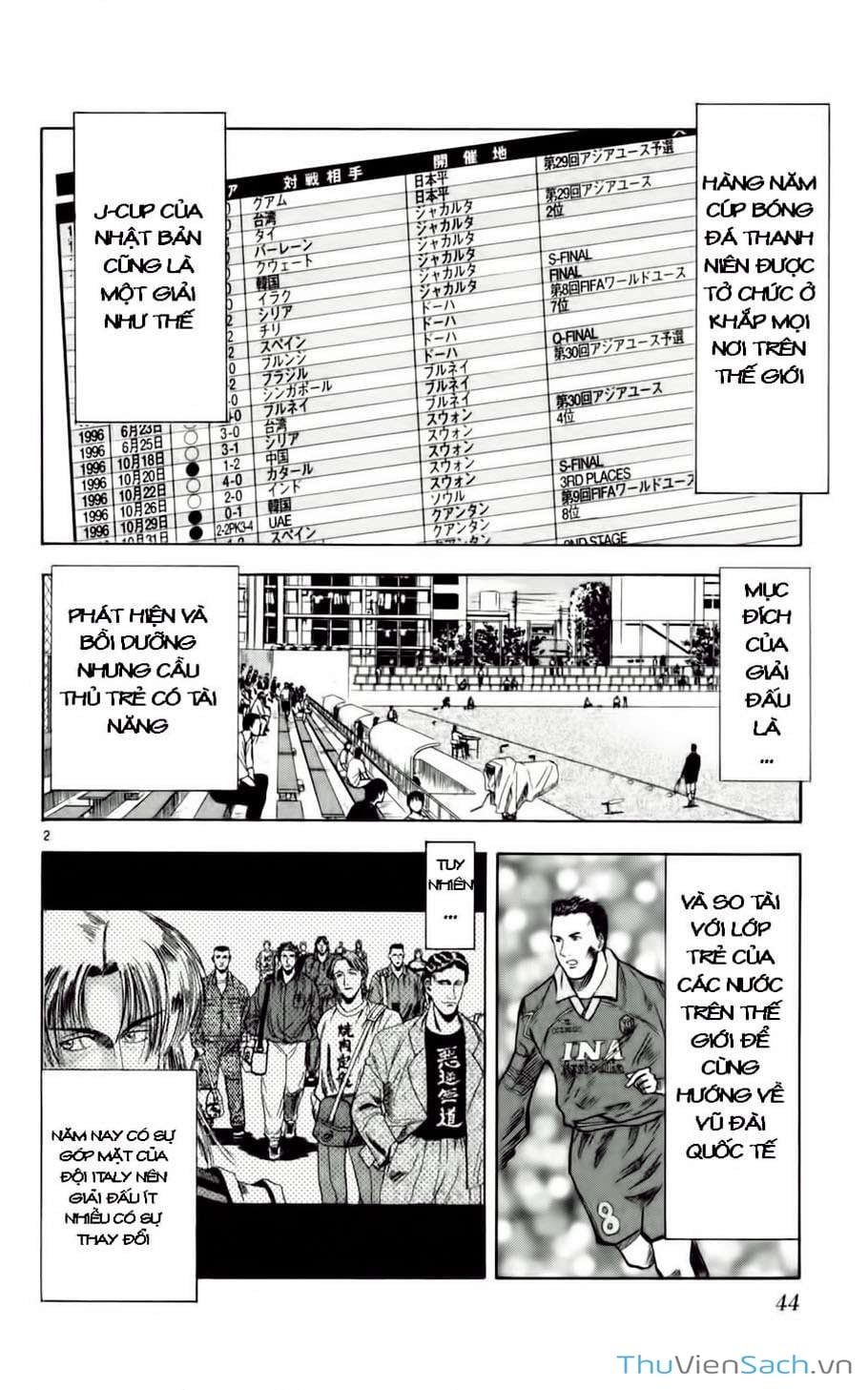 Truyện Tranh Vũ Điệu Trên Sân Cỏ - Fantasista trang 2