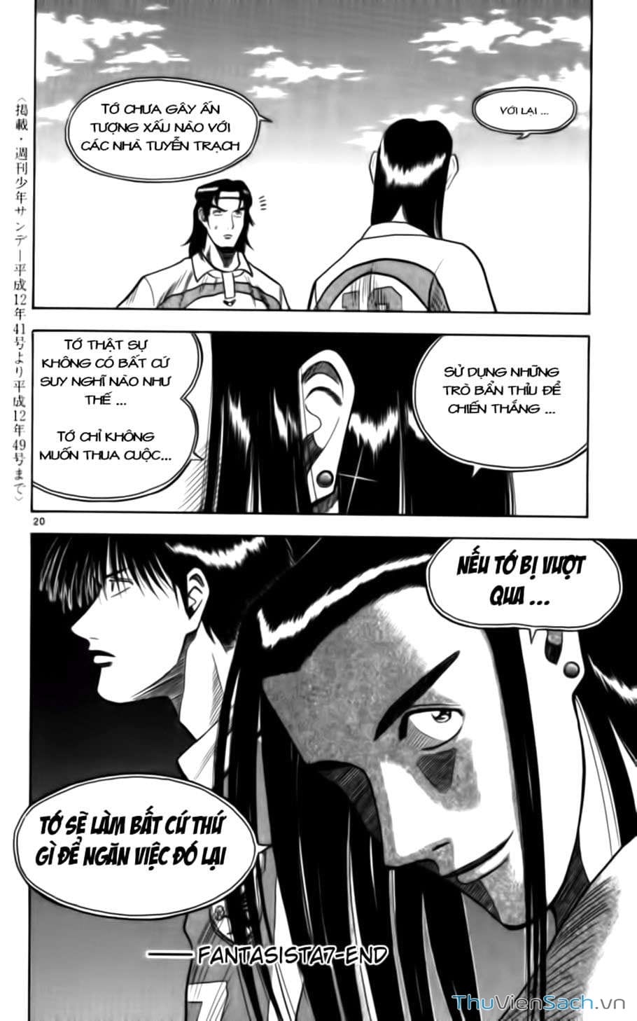 Truyện Tranh Vũ Điệu Trên Sân Cỏ - Fantasista trang 2