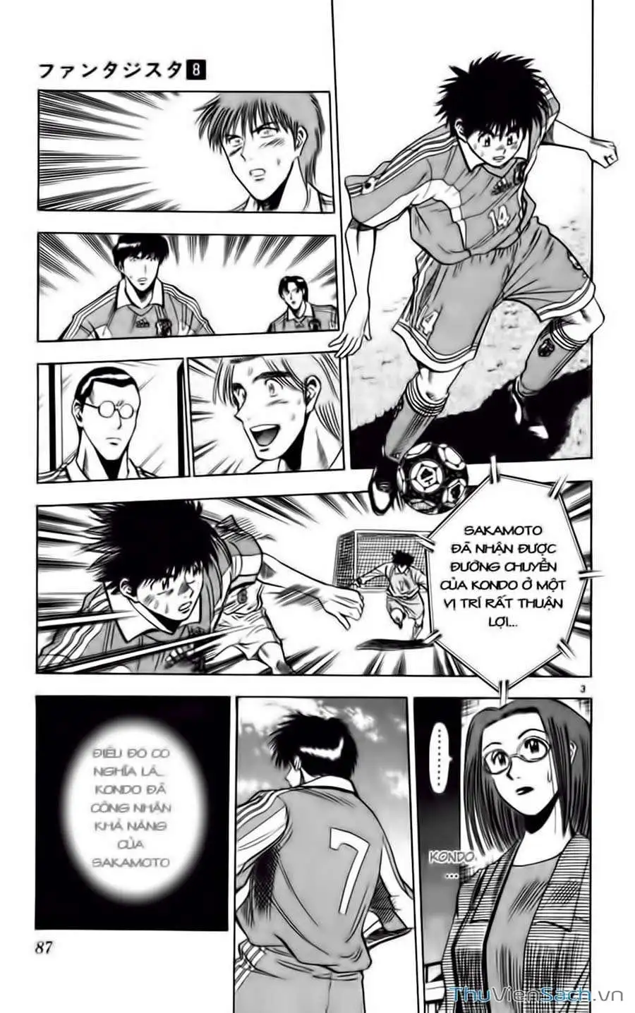 Truyện Tranh Vũ Điệu Trên Sân Cỏ - Fantasista trang 2