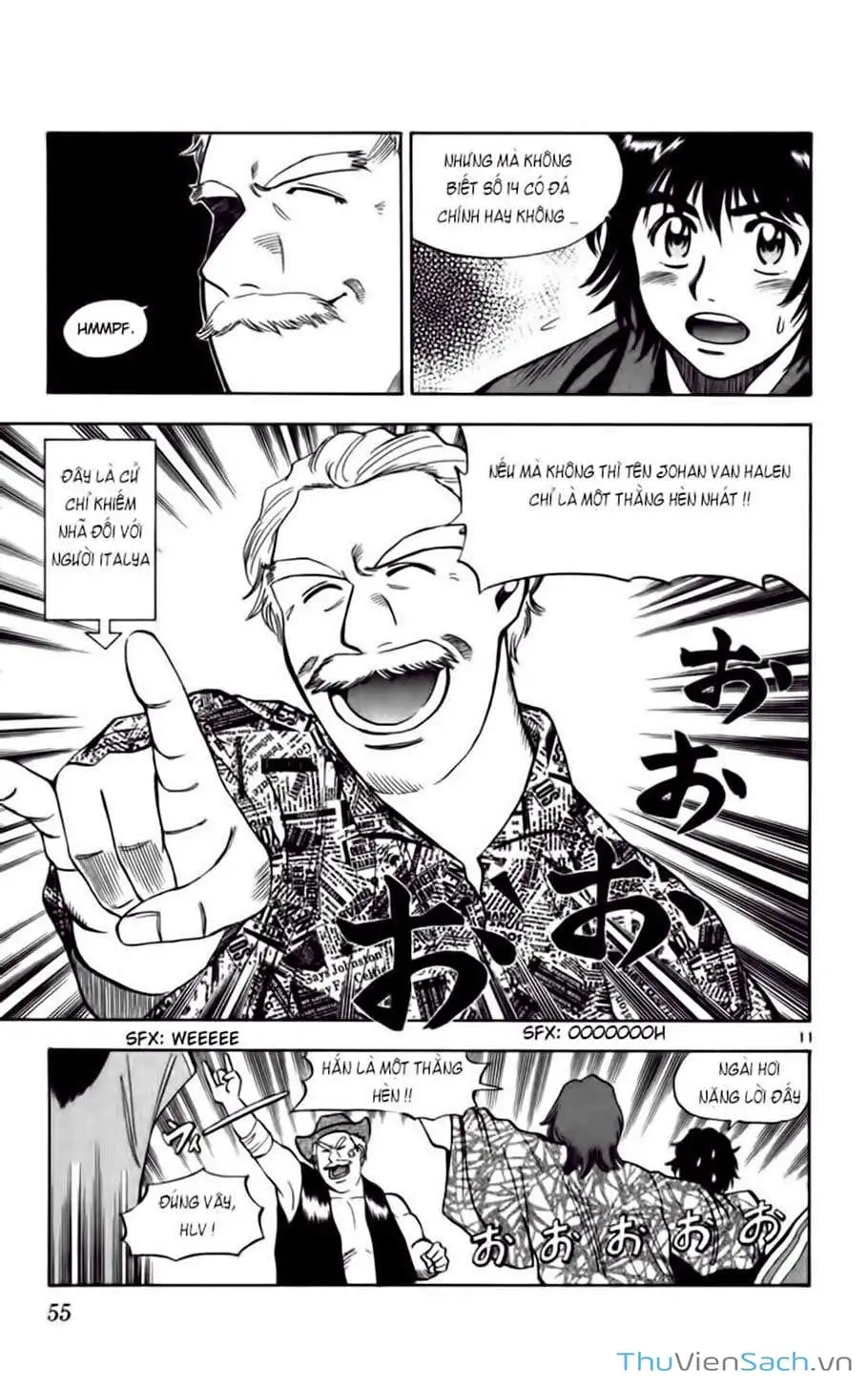 Truyện Tranh Vũ Điệu Trên Sân Cỏ - Fantasista trang 2