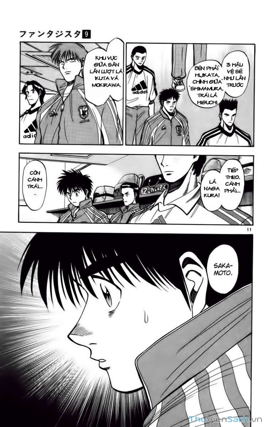Truyện Tranh Vũ Điệu Trên Sân Cỏ - Fantasista trang 2