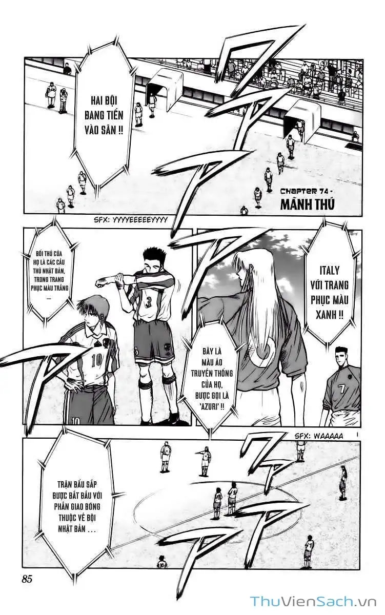 Truyện Tranh Vũ Điệu Trên Sân Cỏ - Fantasista trang 2