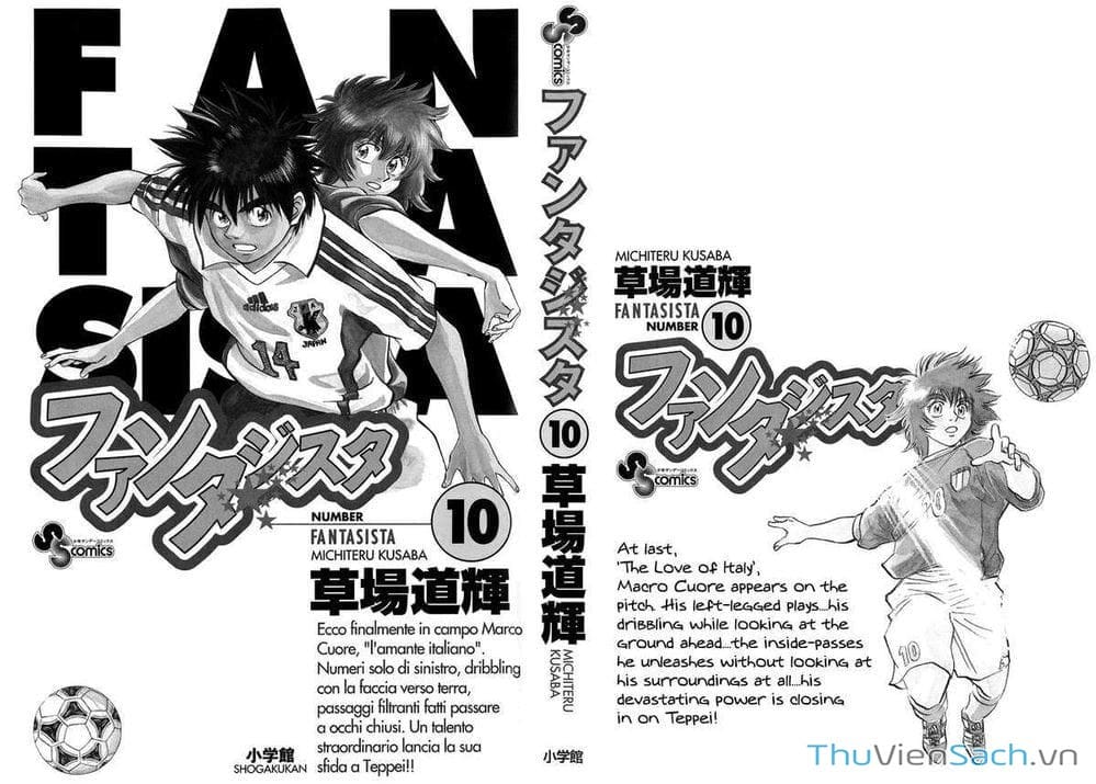 Truyện Tranh Vũ Điệu Trên Sân Cỏ - Fantasista trang 2