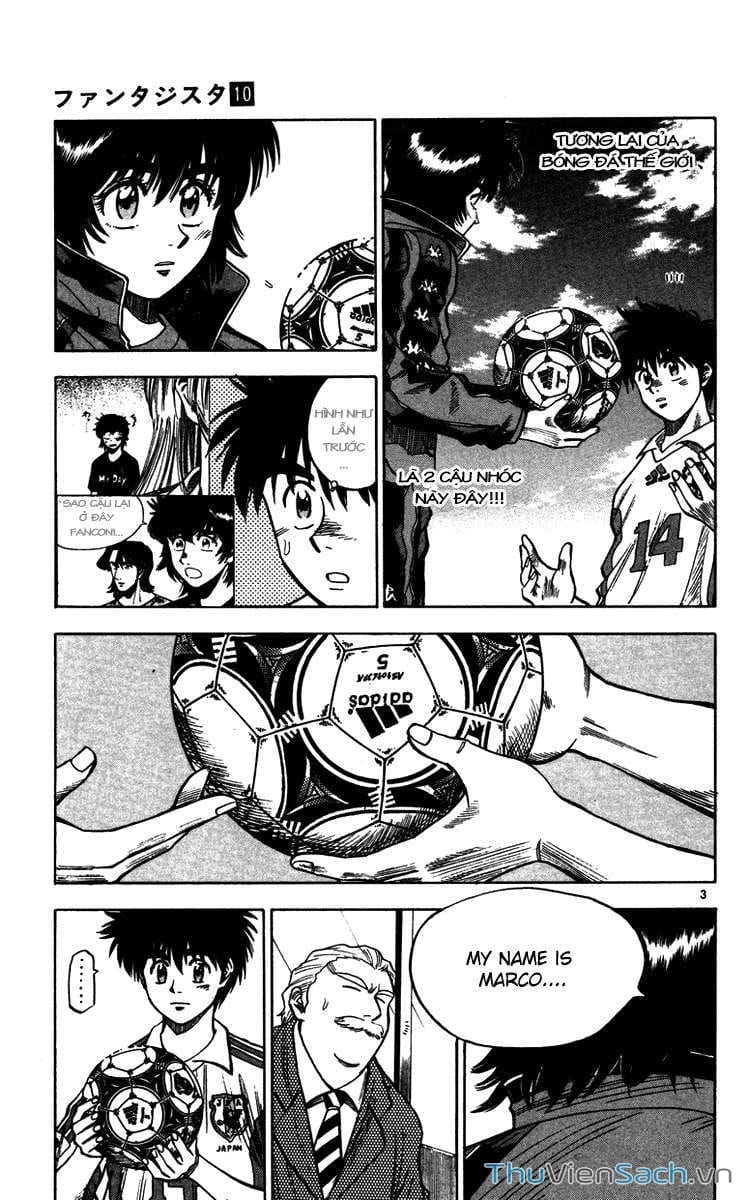Truyện Tranh Vũ Điệu Trên Sân Cỏ - Fantasista trang 2
