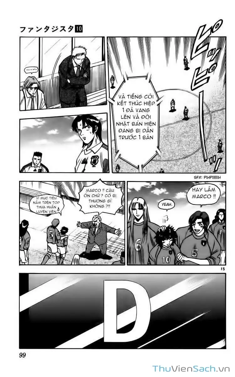 Truyện Tranh Vũ Điệu Trên Sân Cỏ - Fantasista trang 2
