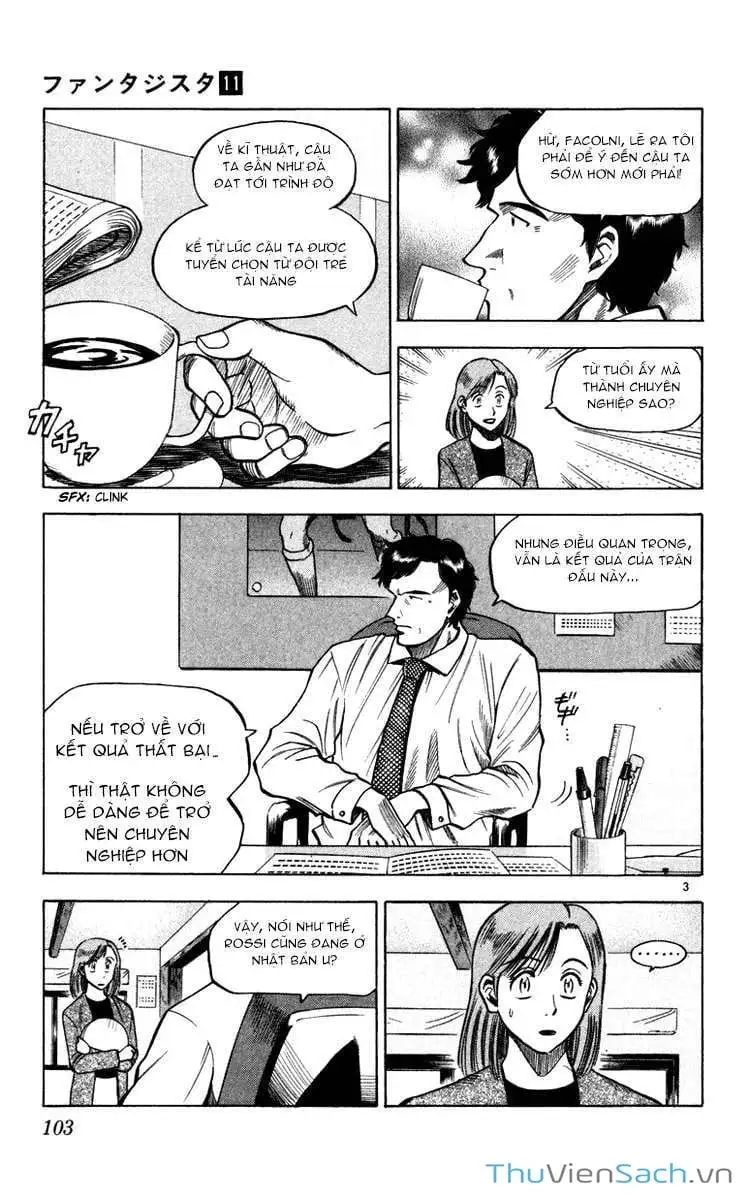 Truyện Tranh Vũ Điệu Trên Sân Cỏ - Fantasista trang 2
