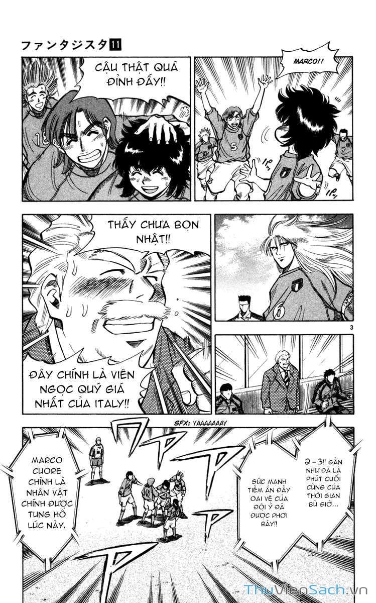 Truyện Tranh Vũ Điệu Trên Sân Cỏ - Fantasista trang 2