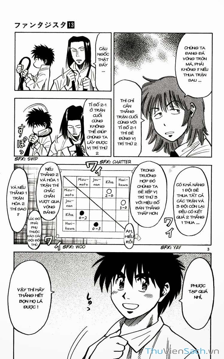 Truyện Tranh Vũ Điệu Trên Sân Cỏ - Fantasista trang 2