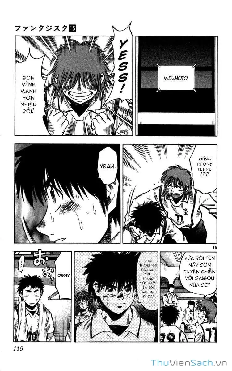 Truyện Tranh Vũ Điệu Trên Sân Cỏ - Fantasista trang 2