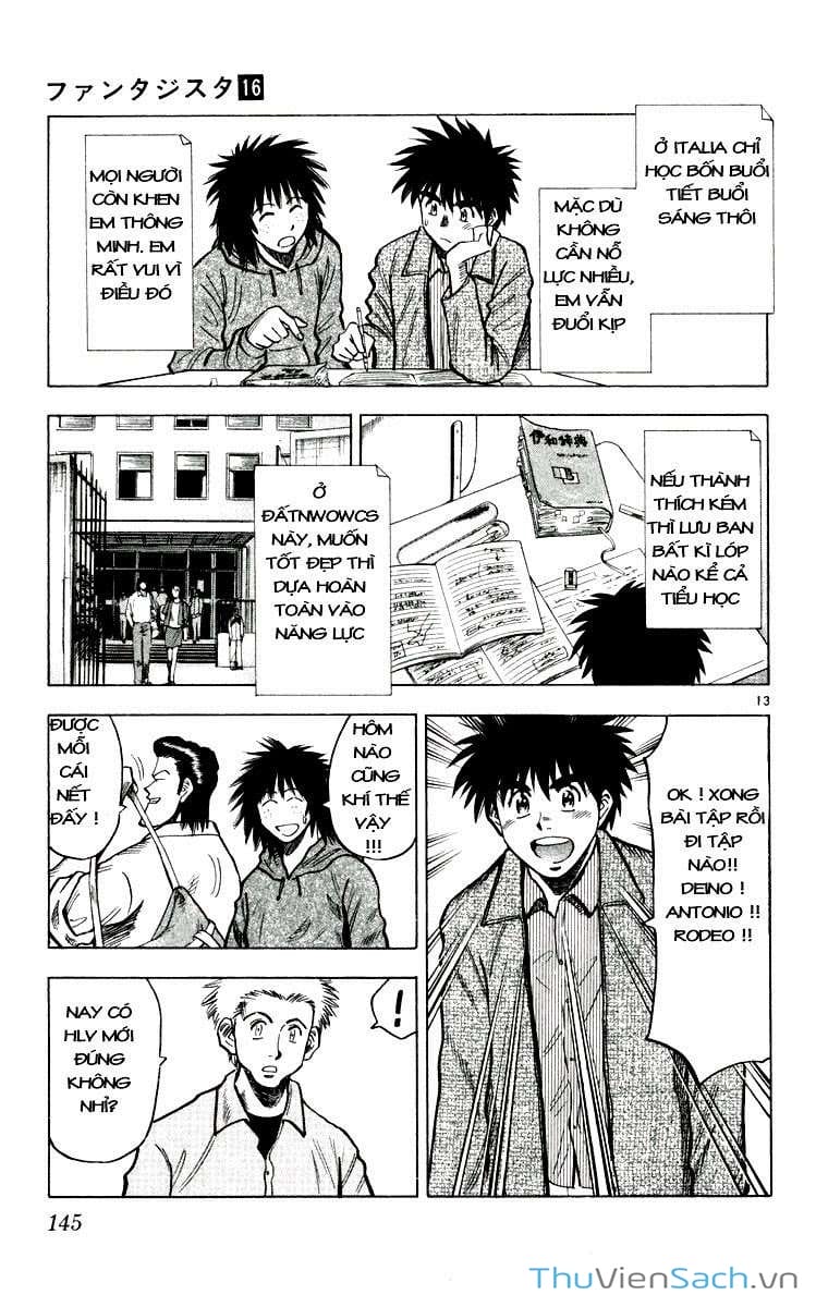 Truyện Tranh Vũ Điệu Trên Sân Cỏ - Fantasista trang 2