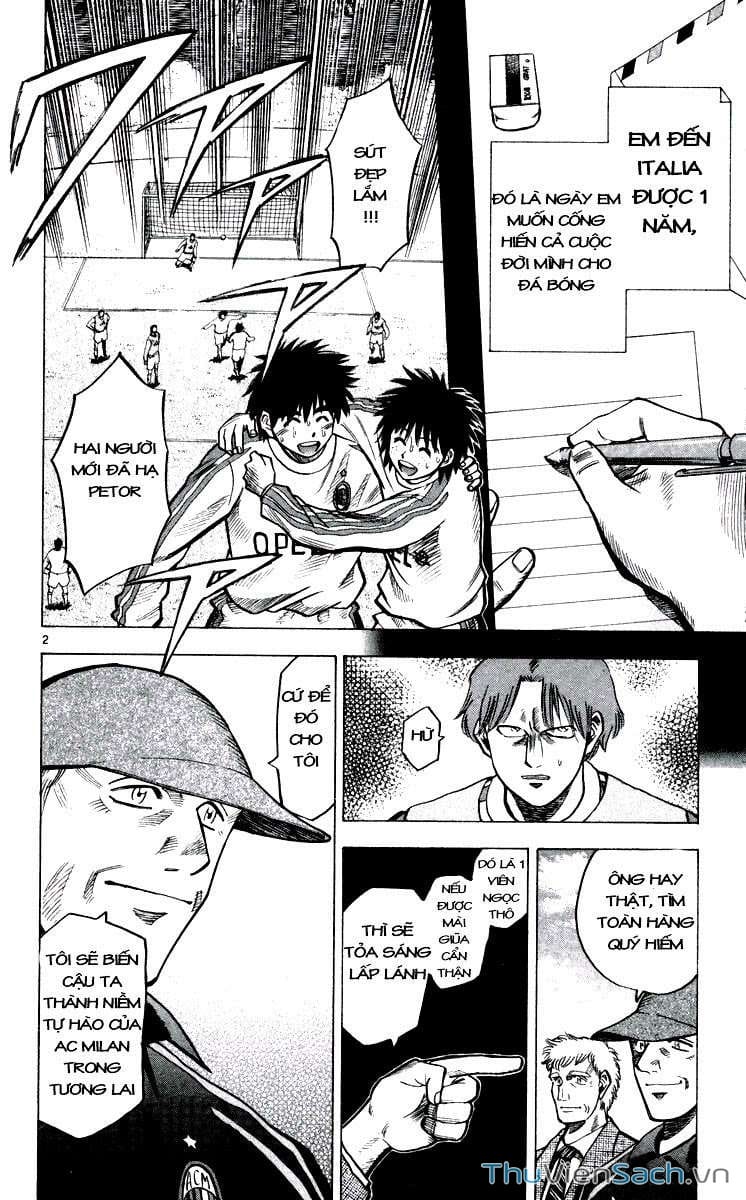 Truyện Tranh Vũ Điệu Trên Sân Cỏ - Fantasista trang 2