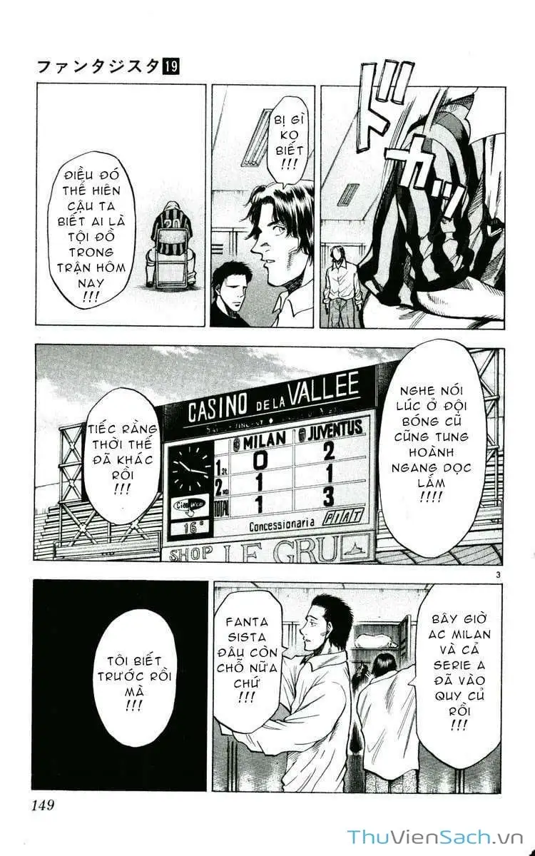 Truyện Tranh Vũ Điệu Trên Sân Cỏ - Fantasista trang 2