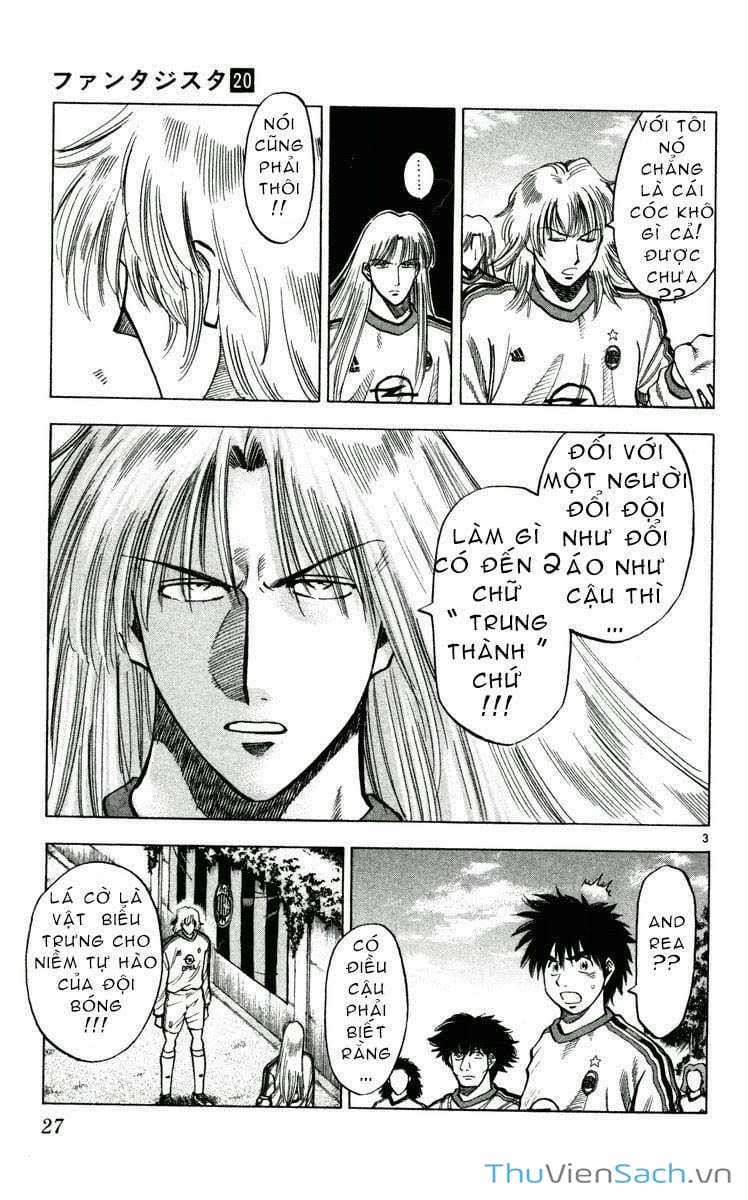 Truyện Tranh Vũ Điệu Trên Sân Cỏ - Fantasista trang 2