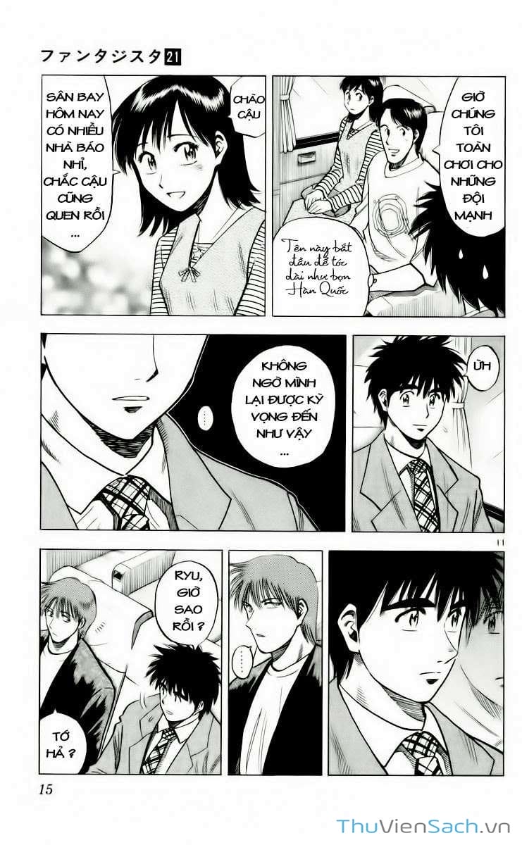 Truyện Tranh Vũ Điệu Trên Sân Cỏ - Fantasista trang 2
