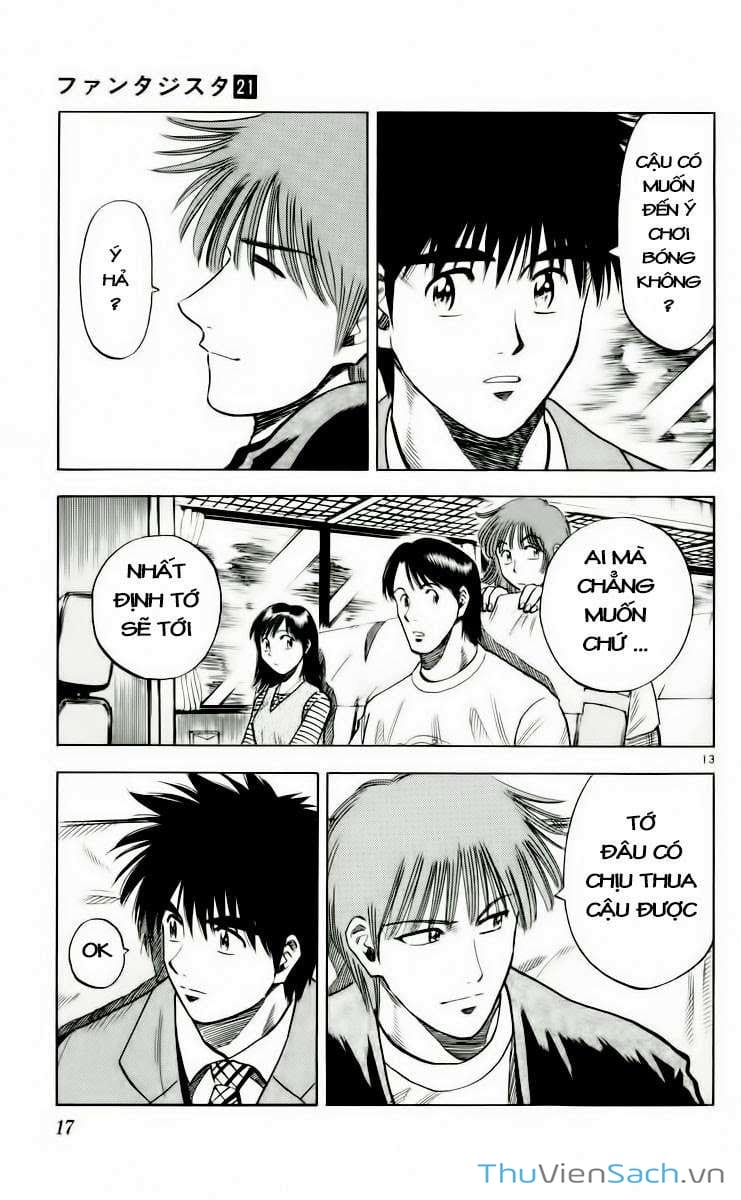 Truyện Tranh Vũ Điệu Trên Sân Cỏ - Fantasista trang 2