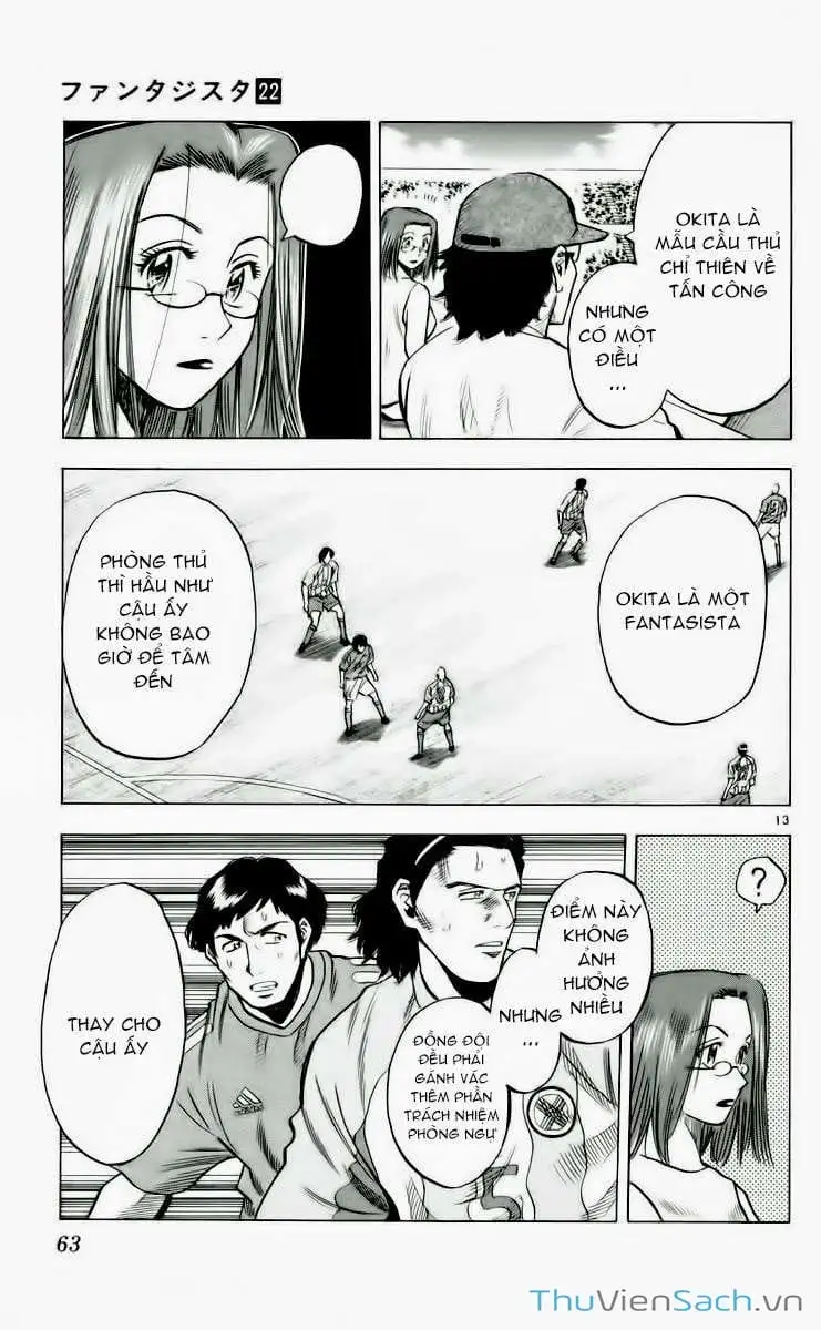 Truyện Tranh Vũ Điệu Trên Sân Cỏ - Fantasista trang 2