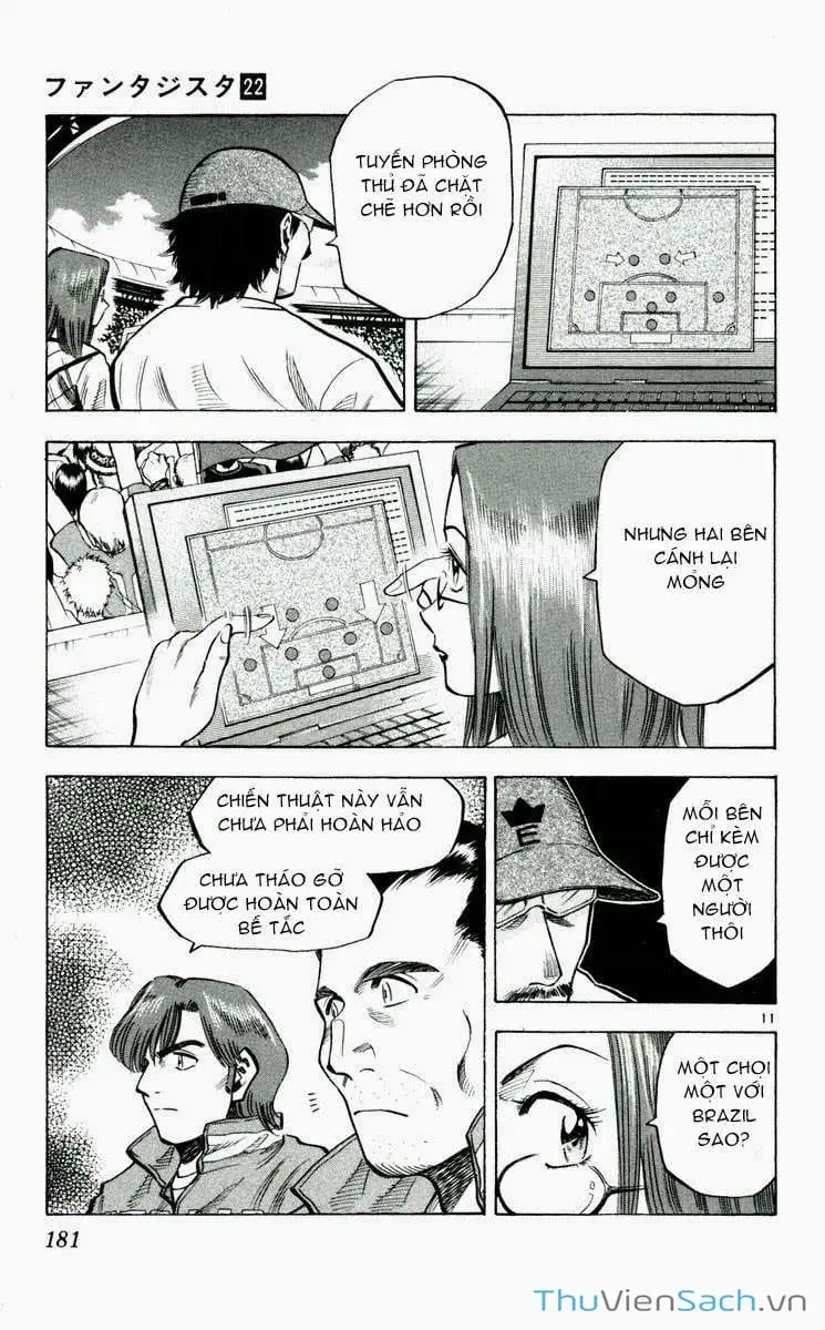 Truyện Tranh Vũ Điệu Trên Sân Cỏ - Fantasista trang 2