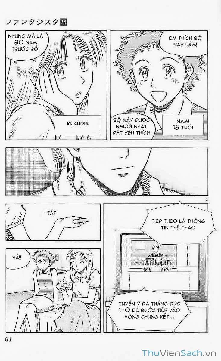 Truyện Tranh Vũ Điệu Trên Sân Cỏ - Fantasista trang 2