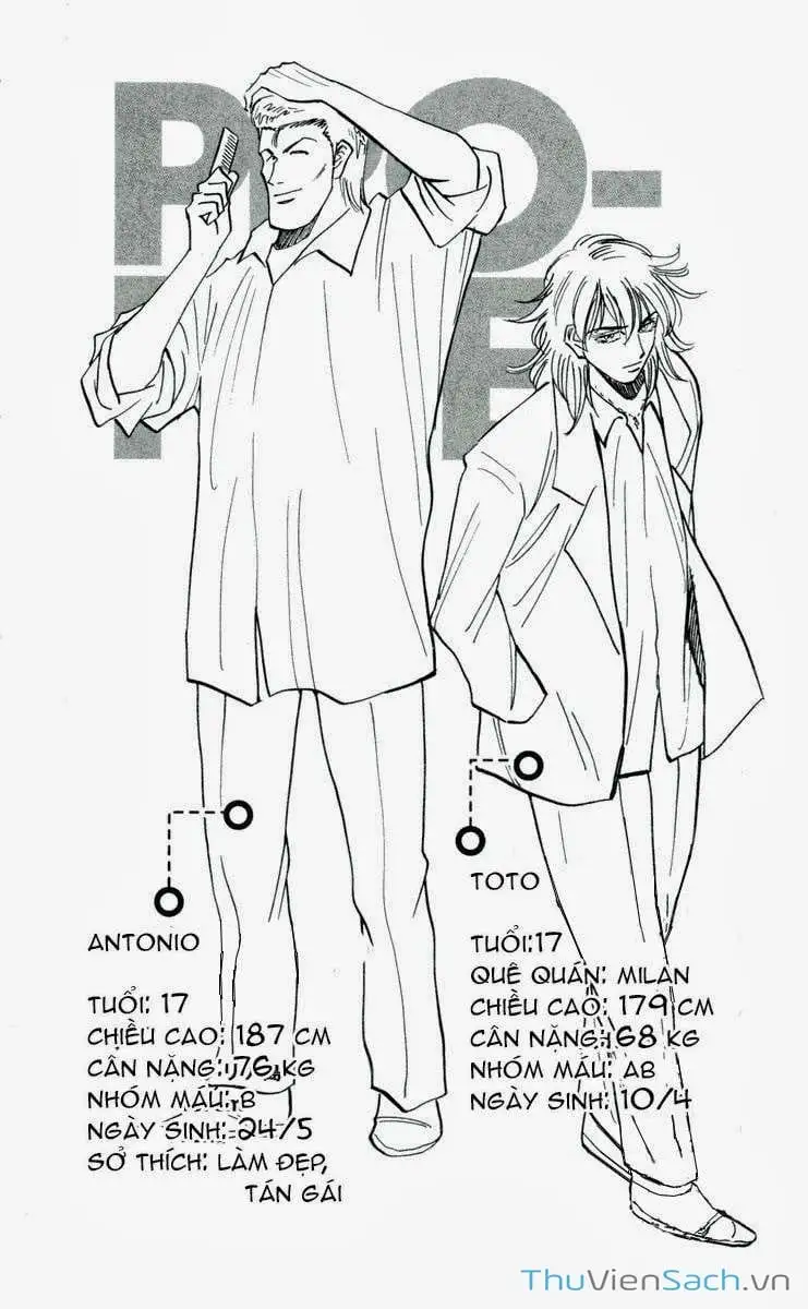 Truyện Tranh Vũ Điệu Trên Sân Cỏ - Fantasista trang 2