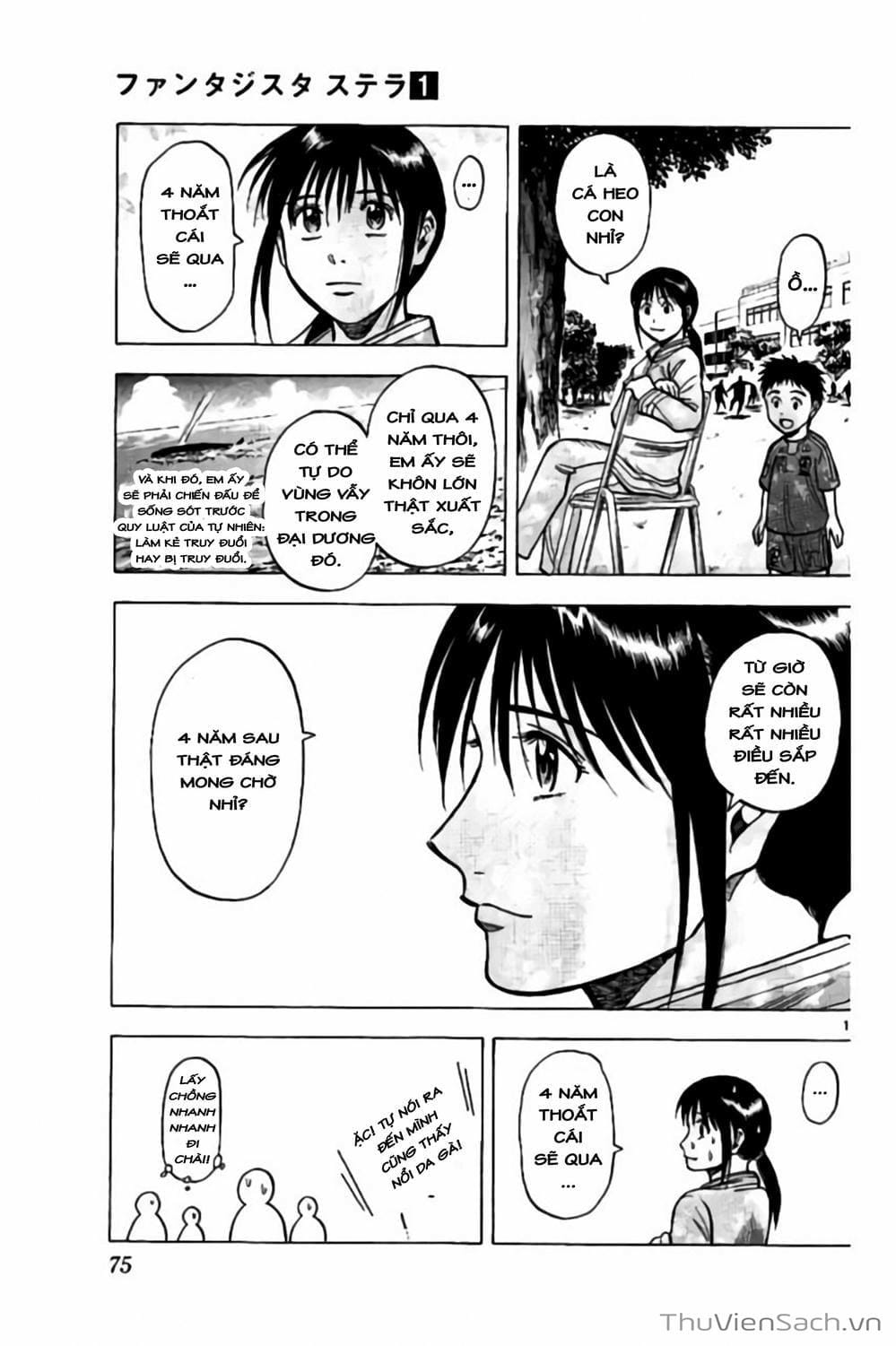 Truyện Tranh Vũ Điệu Trên Sân Cỏ - Fantasista Stella trang 2