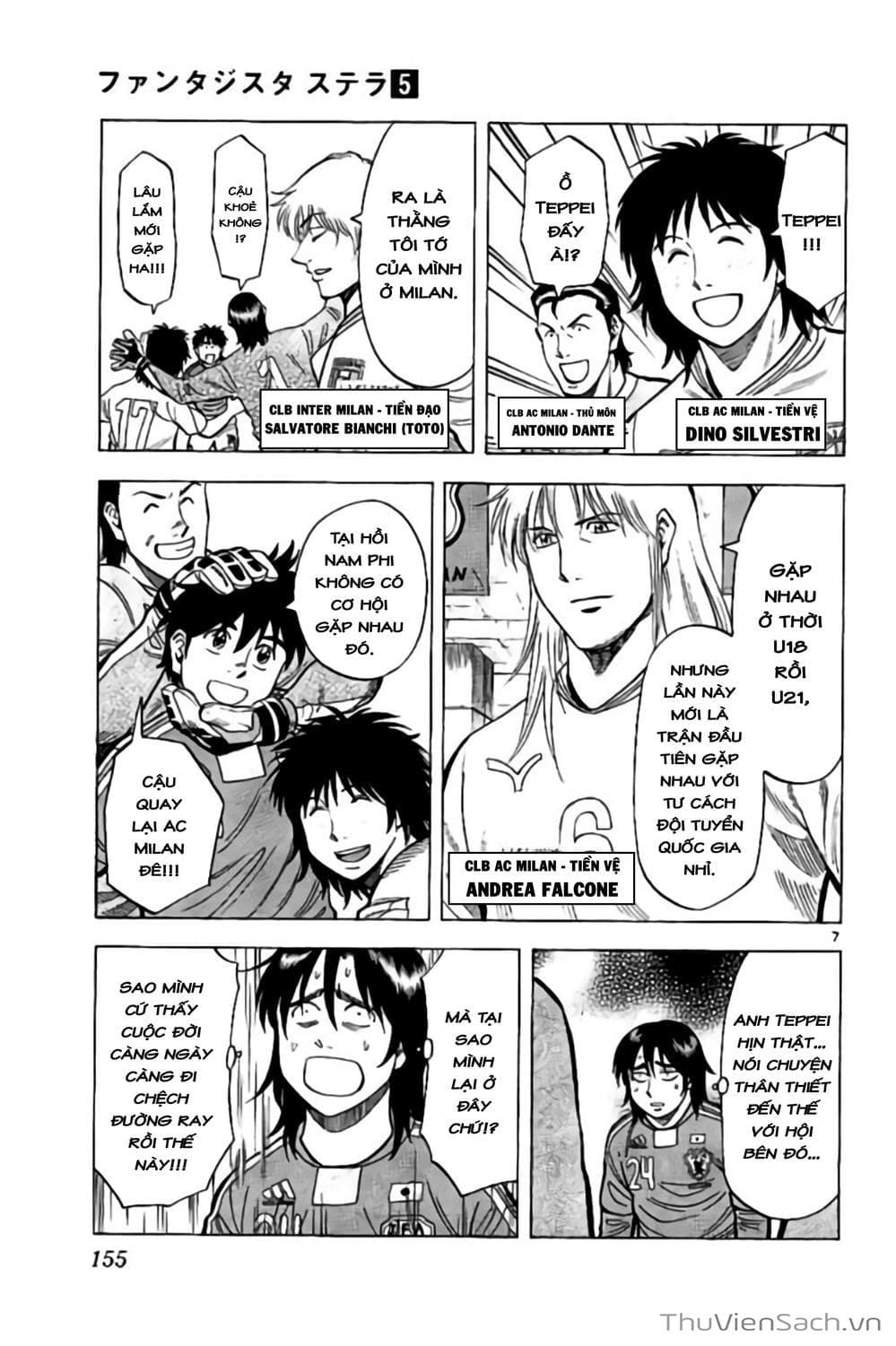 Truyện Tranh Vũ Điệu Trên Sân Cỏ - Fantasista Stella trang 2