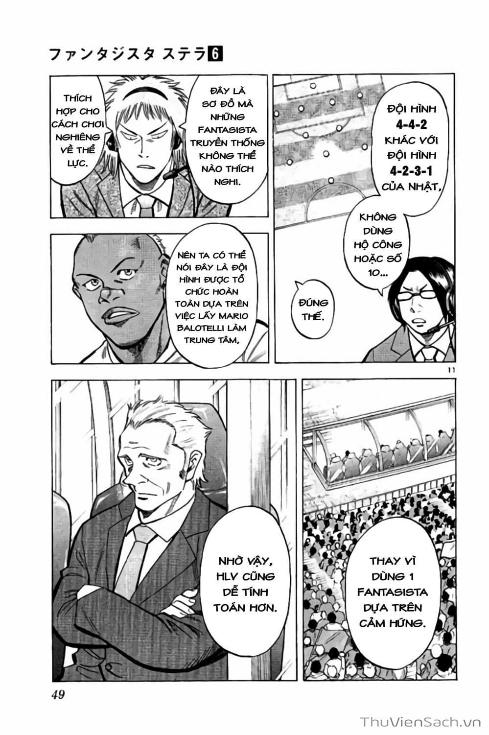 Truyện Tranh Vũ Điệu Trên Sân Cỏ - Fantasista Stella trang 2