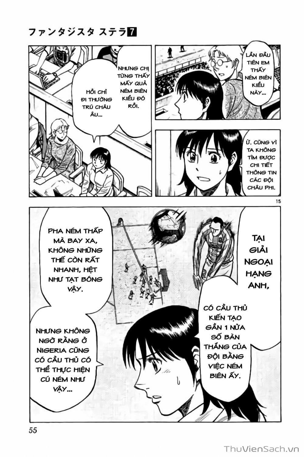 Truyện Tranh Vũ Điệu Trên Sân Cỏ - Fantasista Stella trang 2