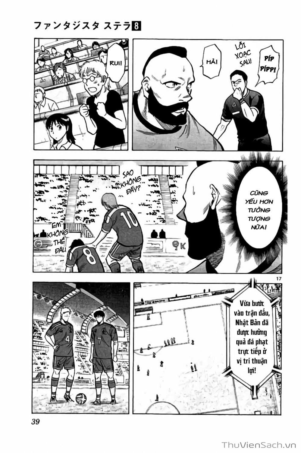 Truyện Tranh Vũ Điệu Trên Sân Cỏ - Fantasista Stella trang 2