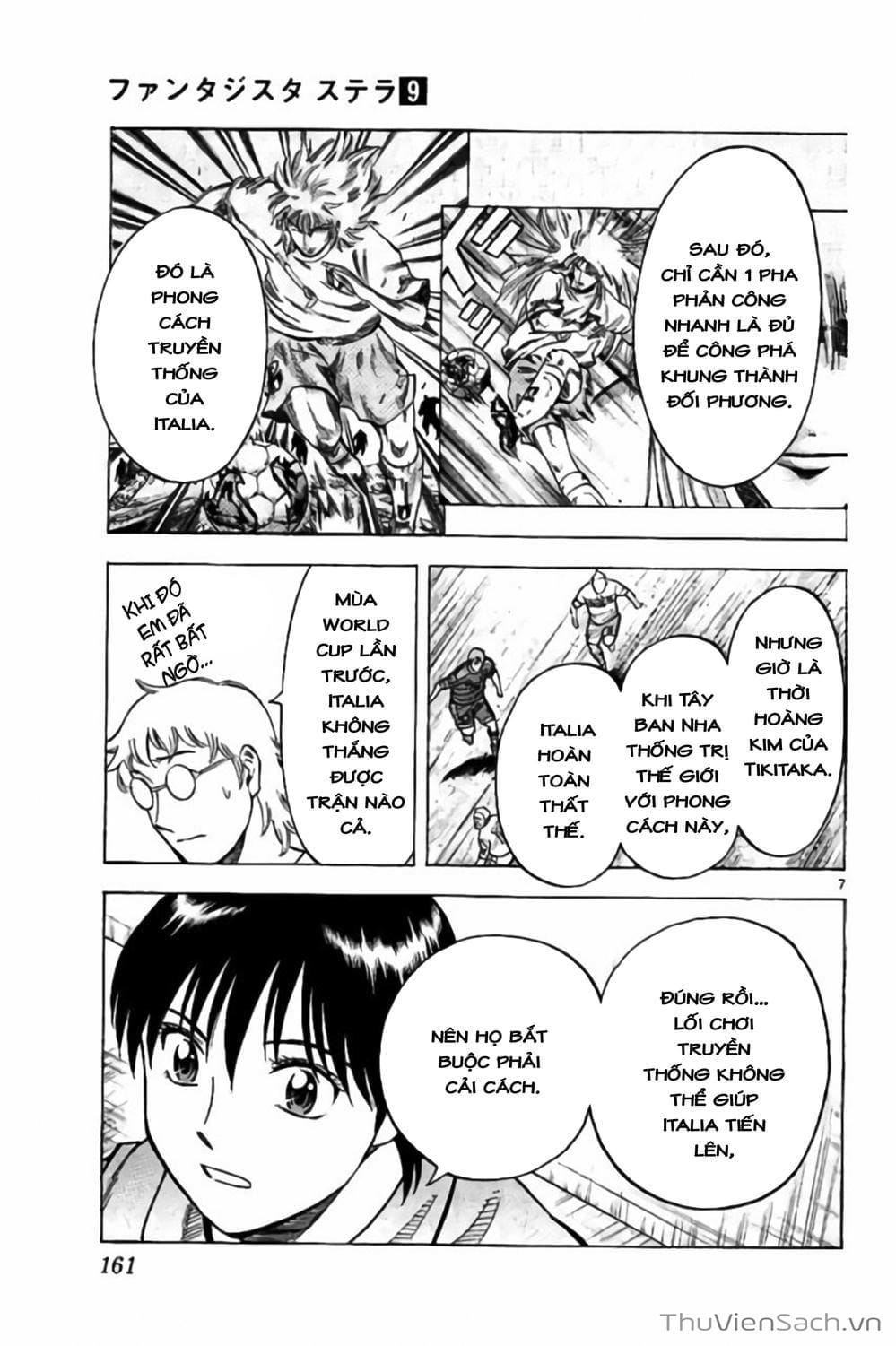 Truyện Tranh Vũ Điệu Trên Sân Cỏ - Fantasista Stella trang 2