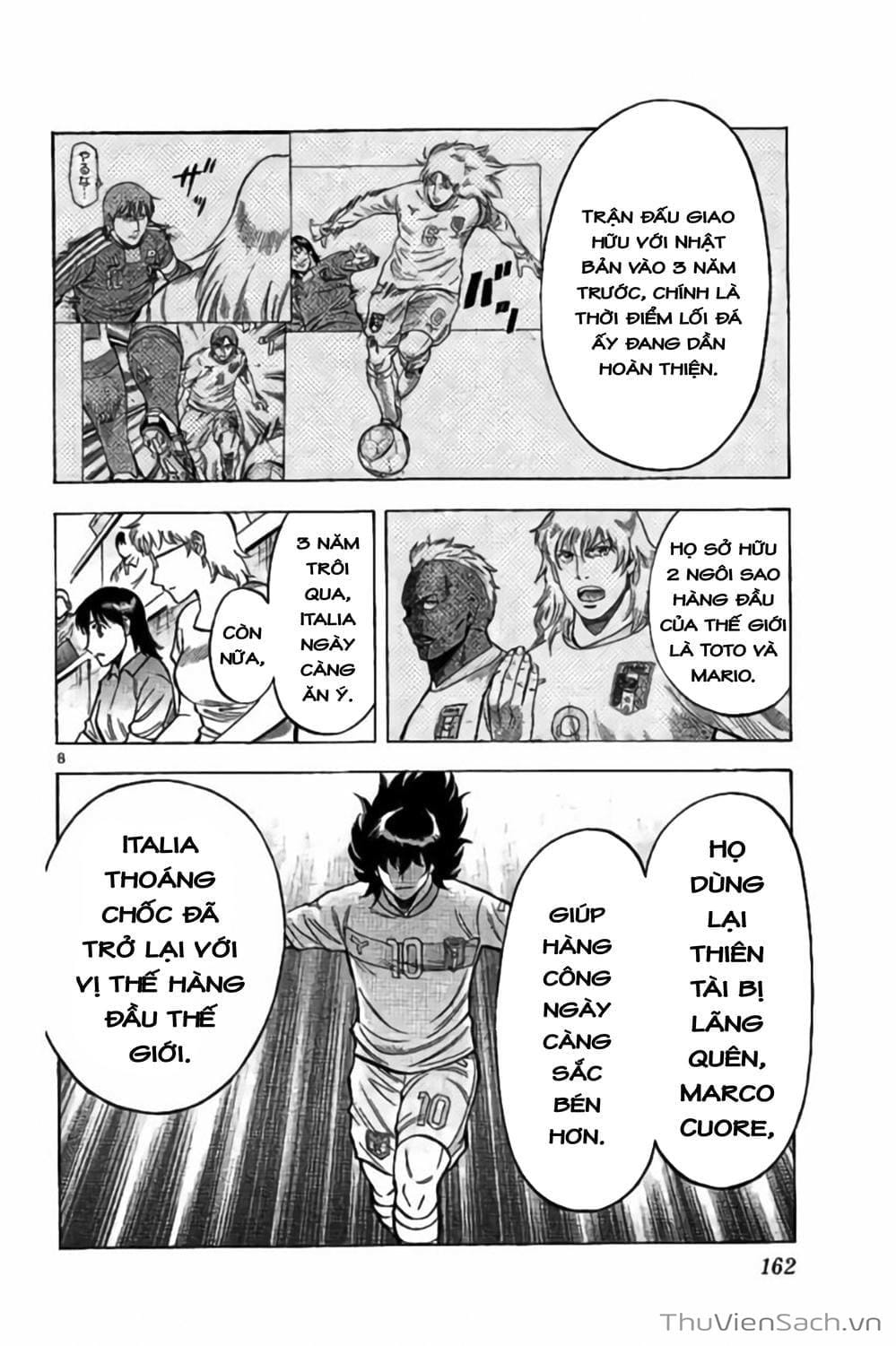 Truyện Tranh Vũ Điệu Trên Sân Cỏ - Fantasista Stella trang 2