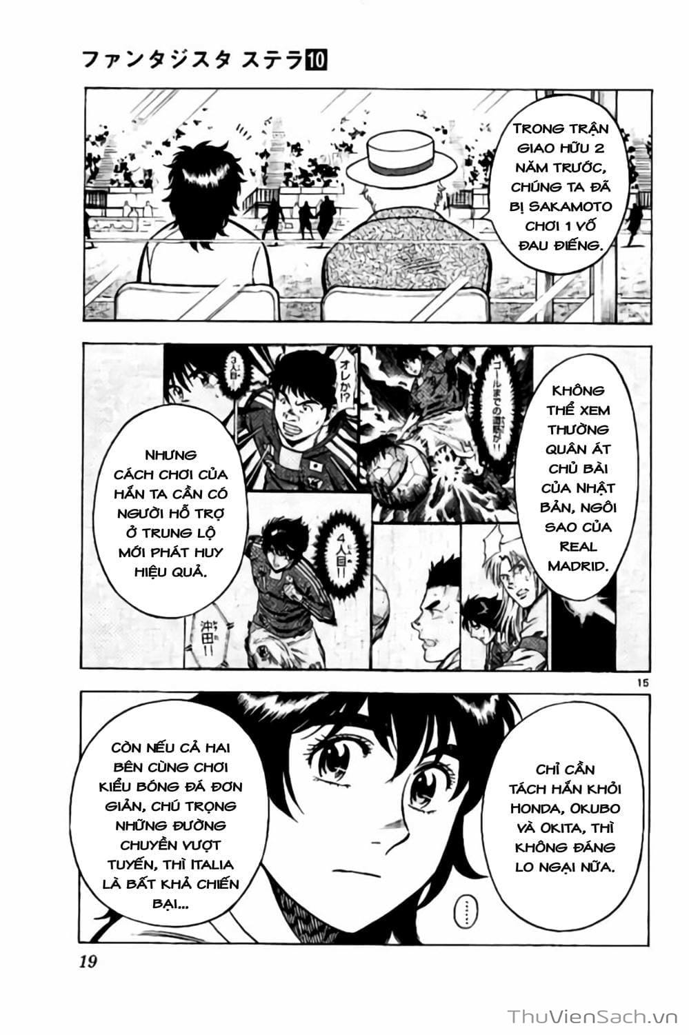 Truyện Tranh Vũ Điệu Trên Sân Cỏ - Fantasista Stella trang 2