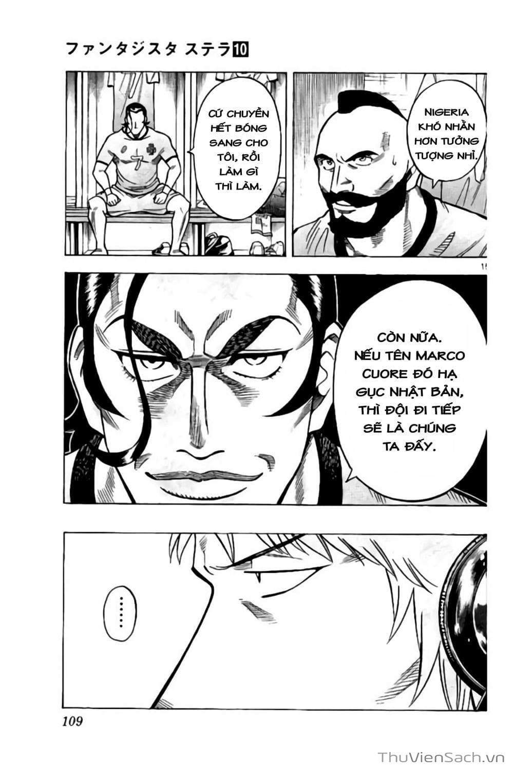 Truyện Tranh Vũ Điệu Trên Sân Cỏ - Fantasista Stella trang 2