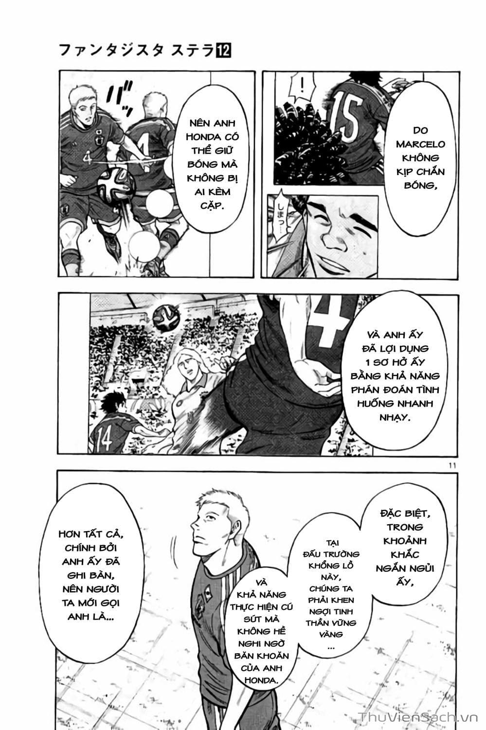 Truyện Tranh Vũ Điệu Trên Sân Cỏ - Fantasista Stella trang 2