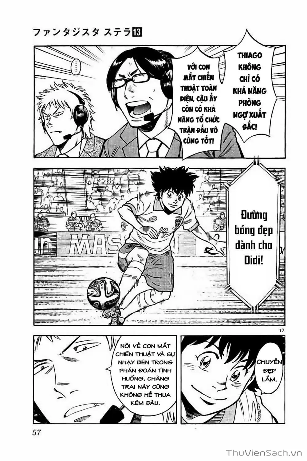 Truyện Tranh Vũ Điệu Trên Sân Cỏ - Fantasista Stella trang 2